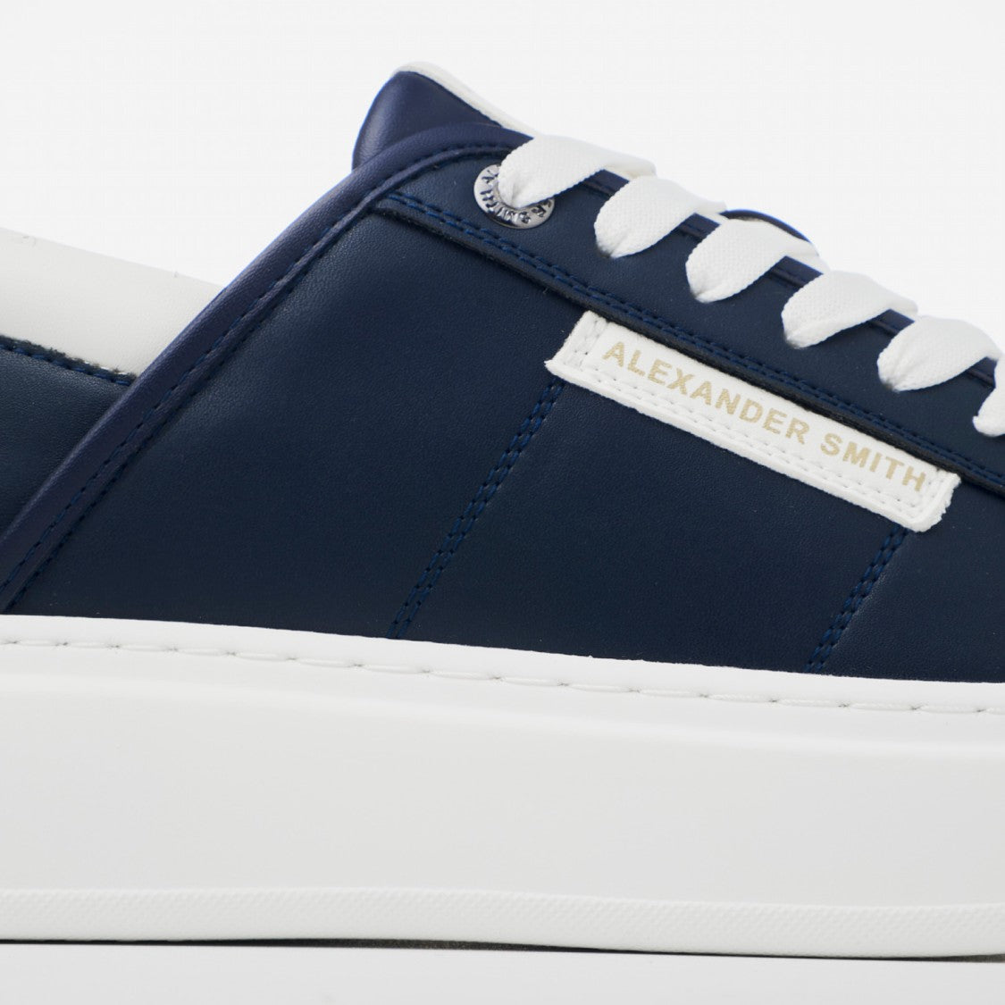 Alexander Smith Ecowembley Sneakers In Blue Vegan Leather