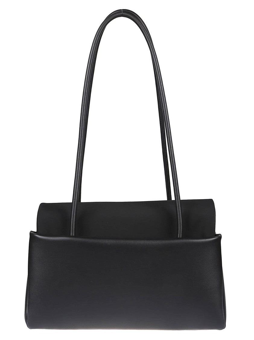 Prada Rectangular Handbag With Flap Closure