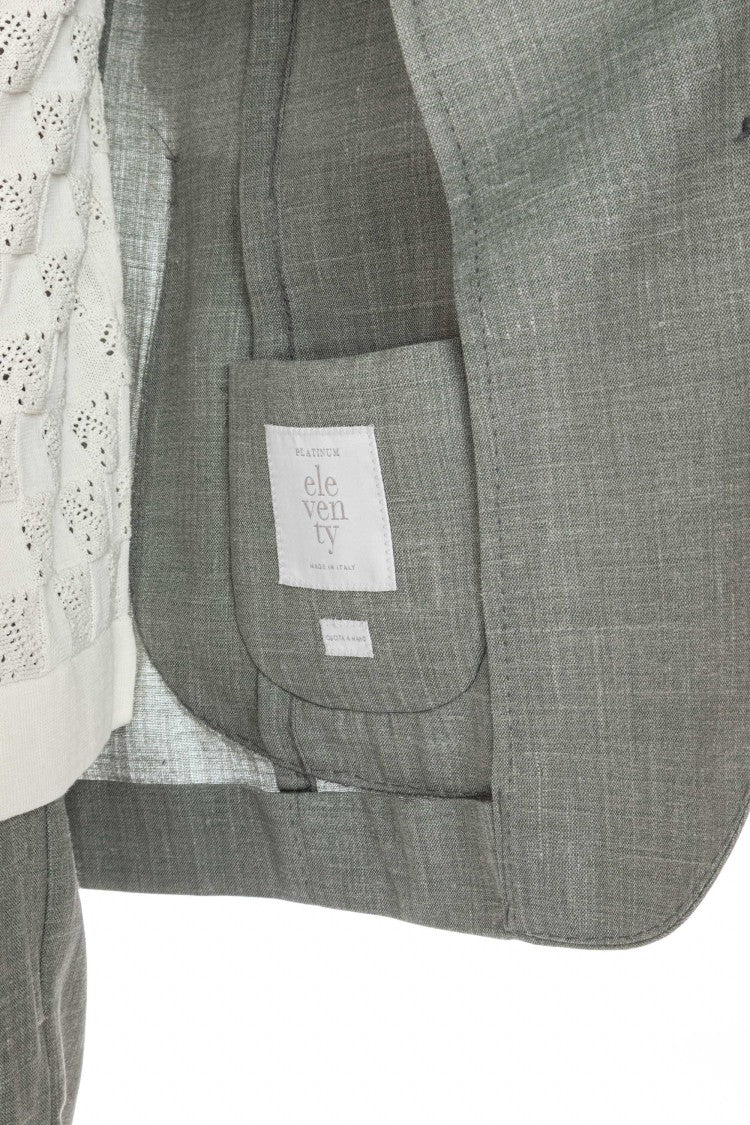 Eleventy Jogger Tailored Suit Wool-Linen-Silk Loro Piana