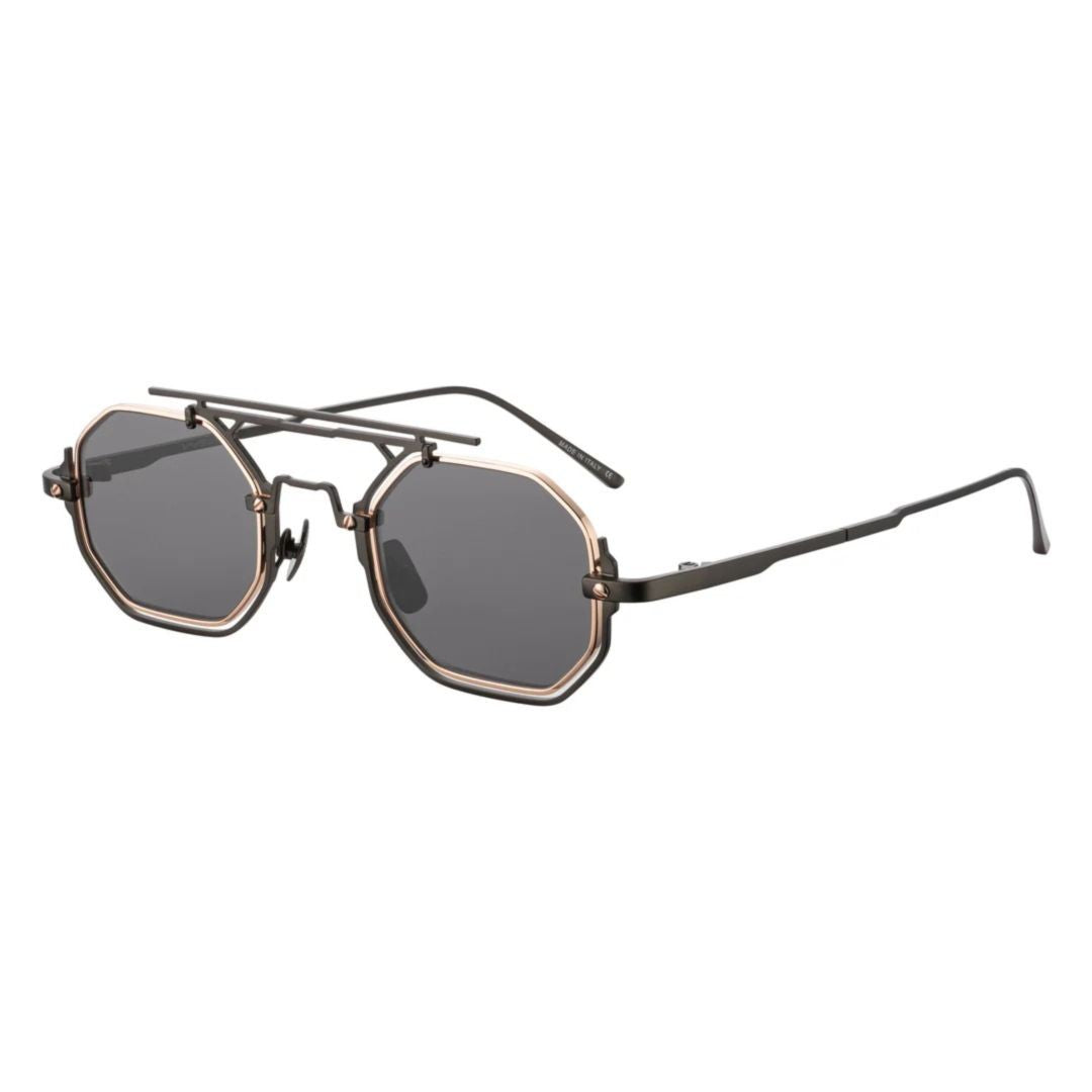 Vysen Gizy Gz-1 Octagonal Frame Sunglasses With Double Bridge Design