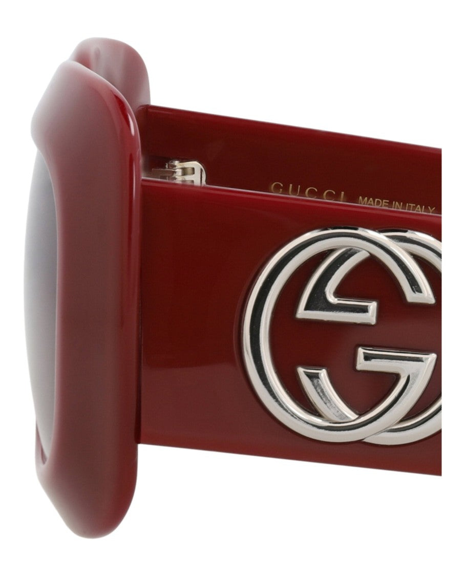 Gucci Square-Frame Recycled Acetate Sunglasses