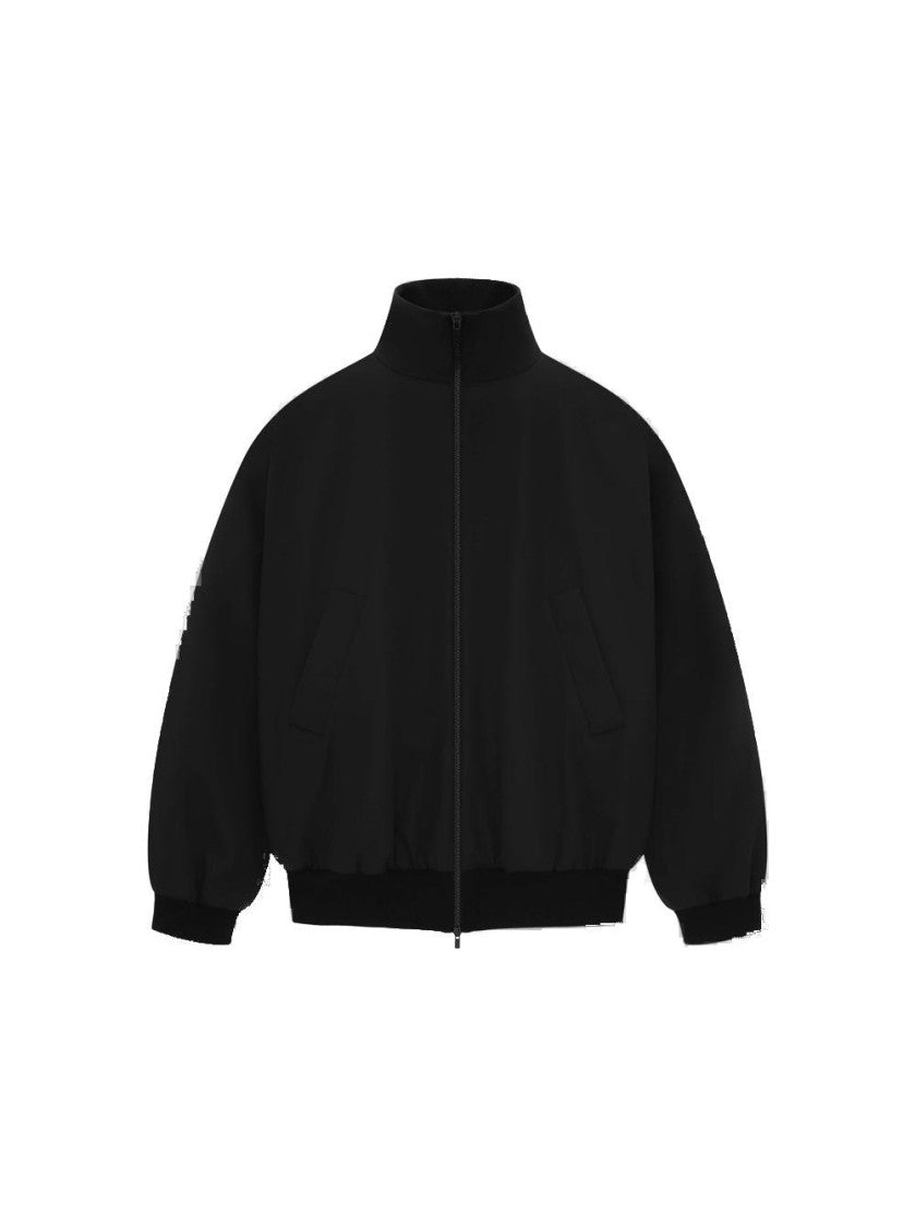 Fear Of God High Neck Track Jacket - Black