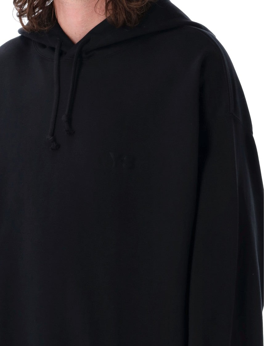 Y-3 Classic Black Hoodie With Drawstring