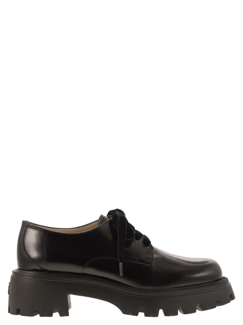 Stuart Weitzman Emerson Derby Black