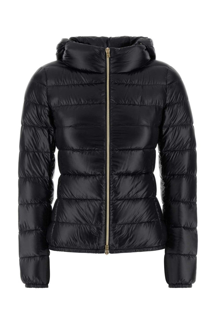 Herno Black Nylon Down Jacket