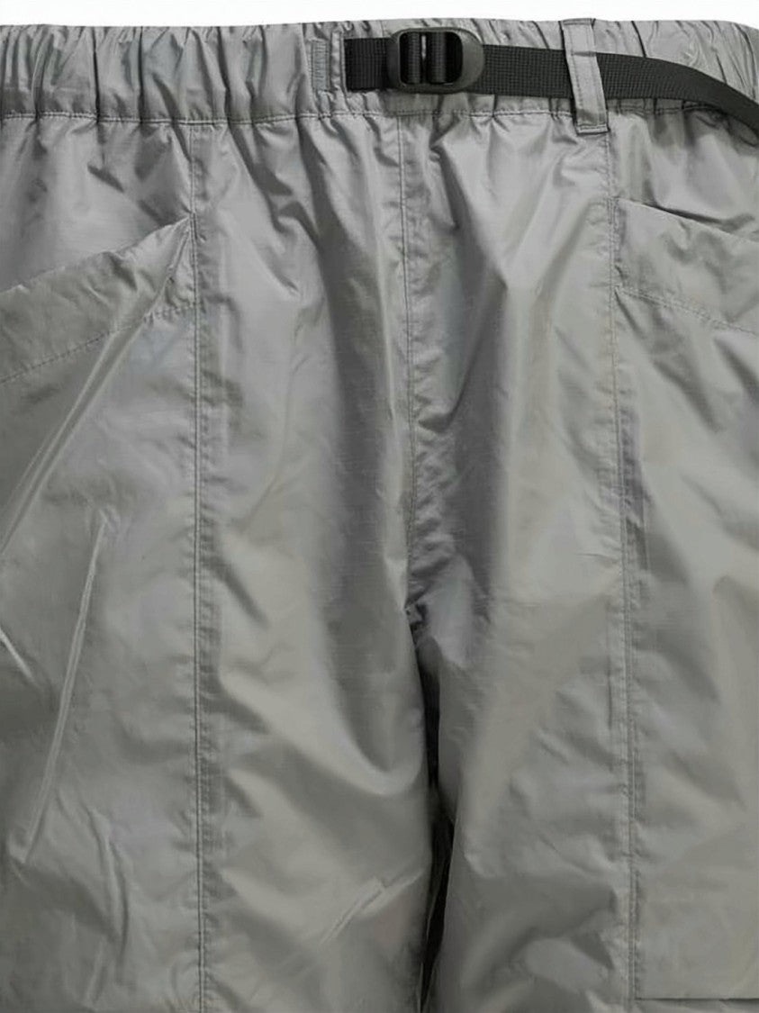 Goldwin Black Lightweight Polyester Elastic Waist Shorts