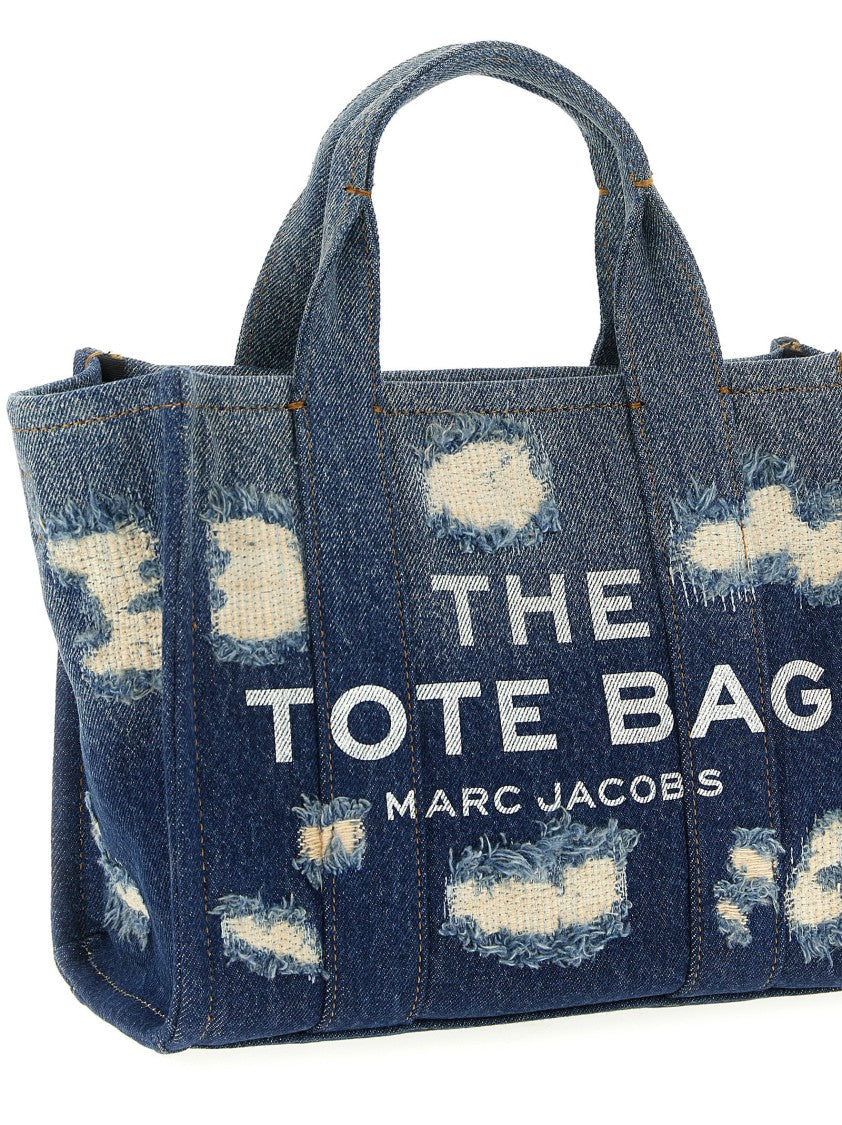 Marc Jacobs Rip And Repair Denim Small Tote Bag