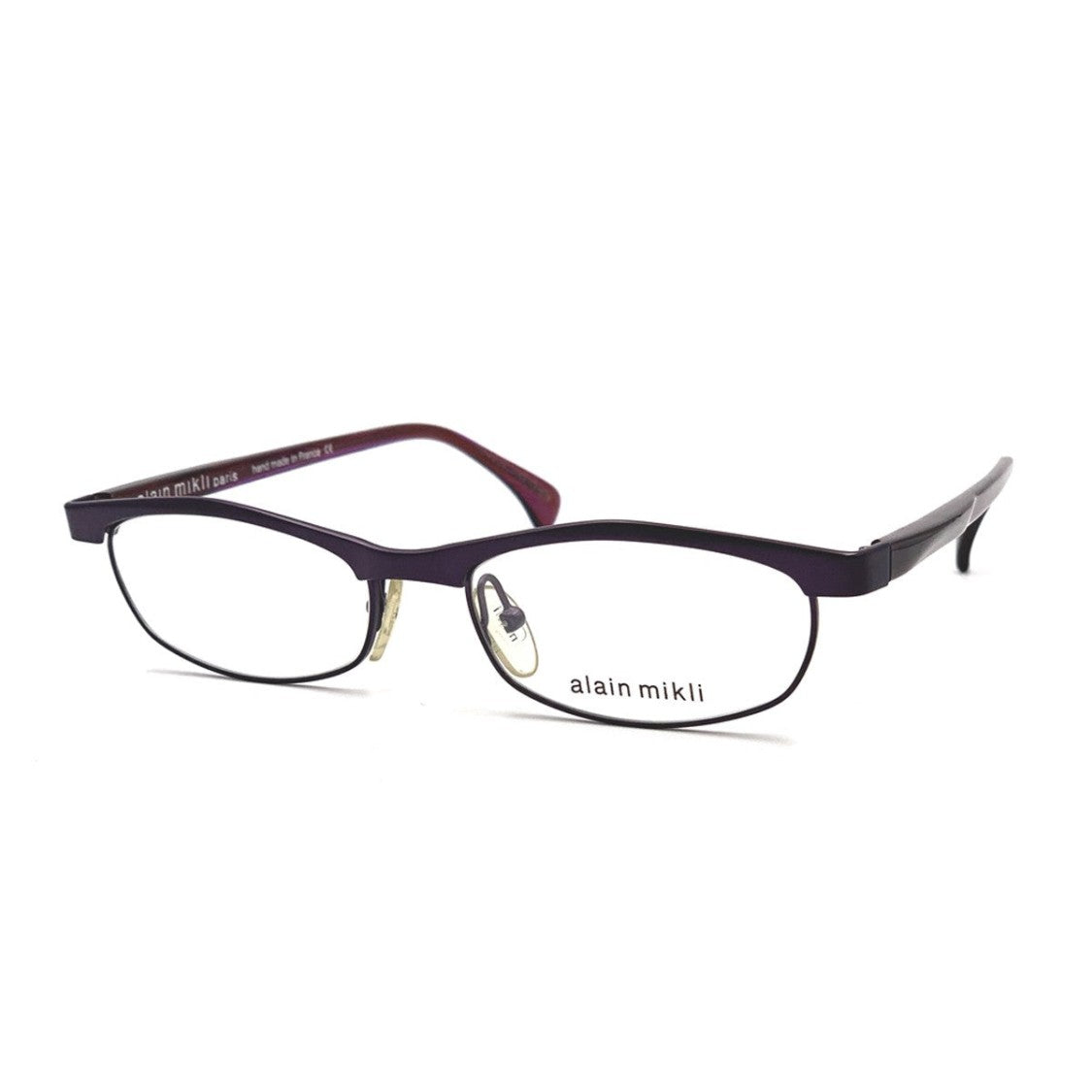Alain Mikli Purple 2699 Celluloid Rectangular Eyeglasses
