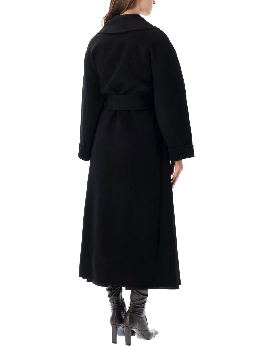 By Malene Birger Classic Structured Long Coat With Timeless Appeal
