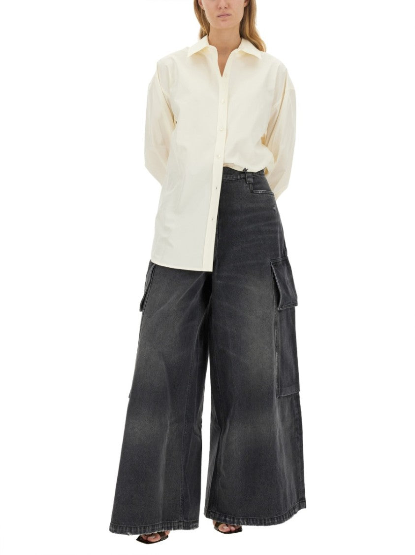 Palm Angels Shirt With Embroidered Logo