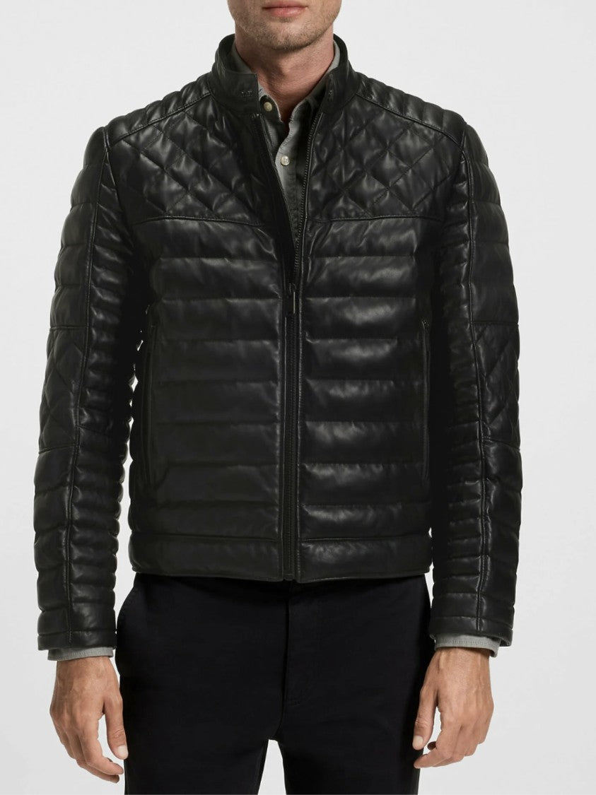 Hugo Boss Jonn Nappa Leather Jacket