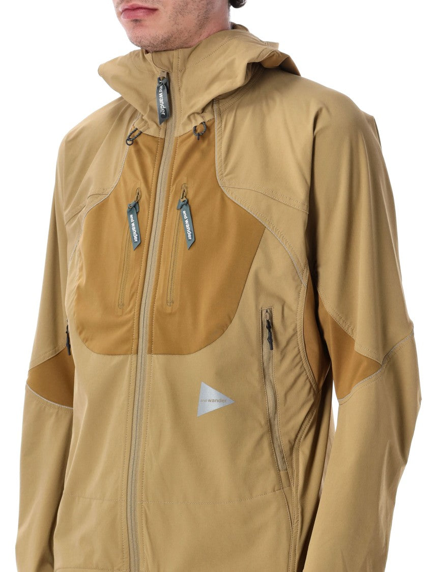And Wander Lightweight Technical Zip Jacket
