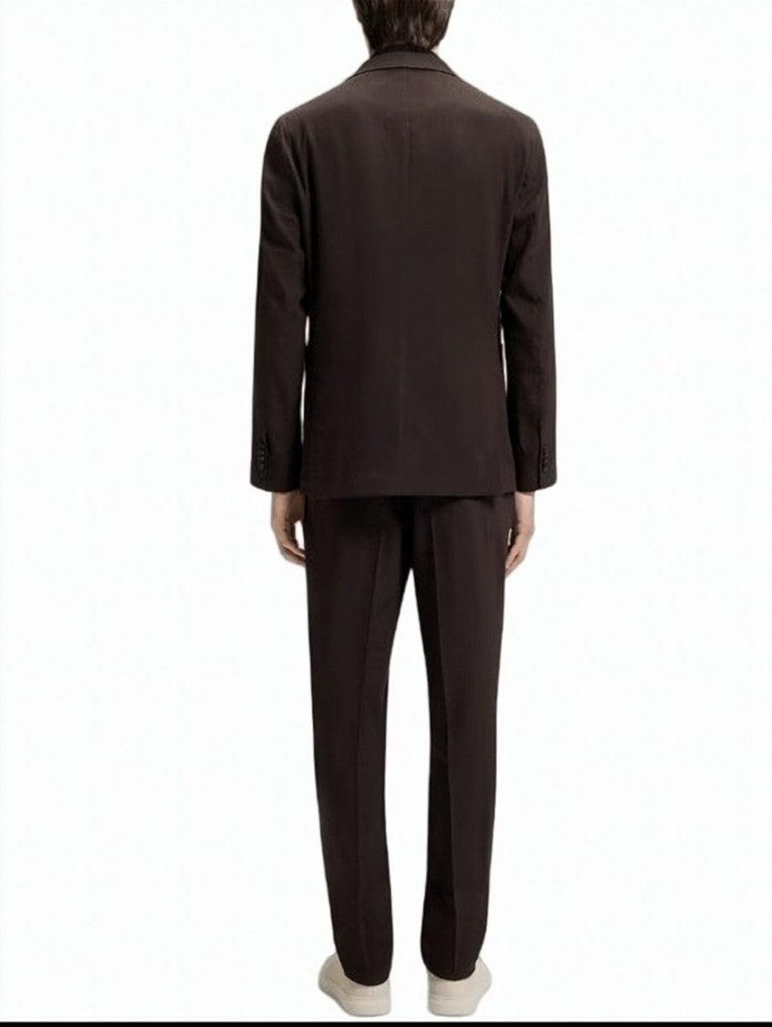 Boss Linen Blend Notch Lapels 2 Jacket