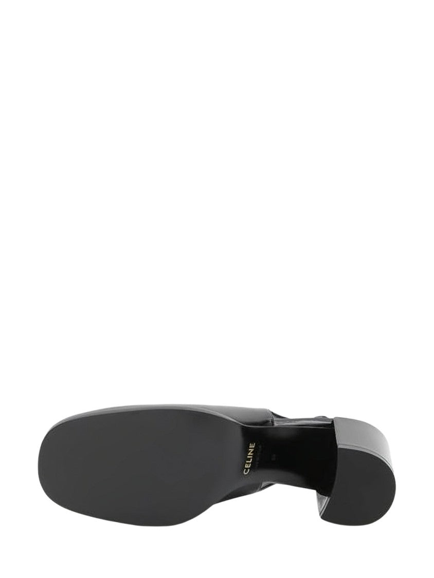 Celine Slingback Pumps With Rounded Toe