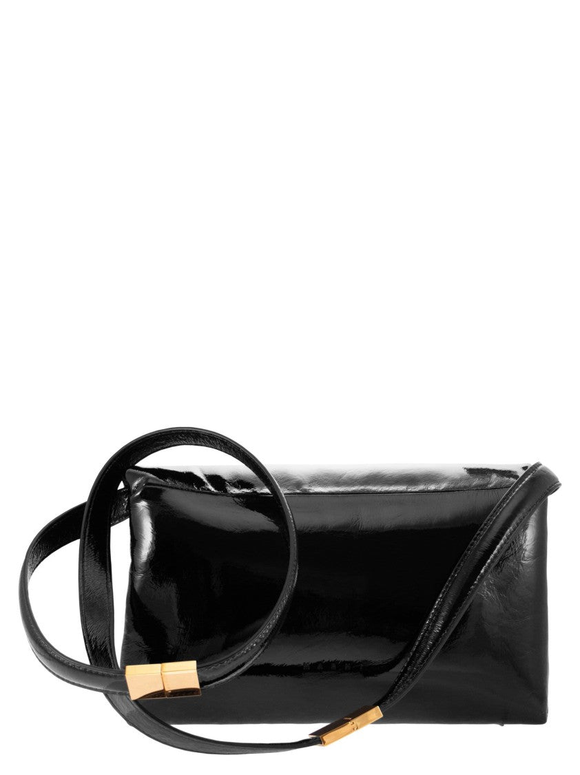 Marni Prisma - Patent Leather Shoulder Bag