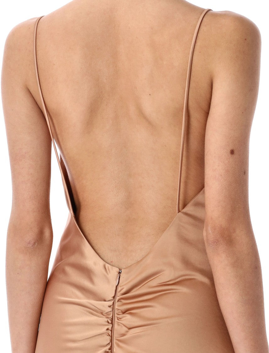 The Andamane Ninfea Maxi Slip Dress