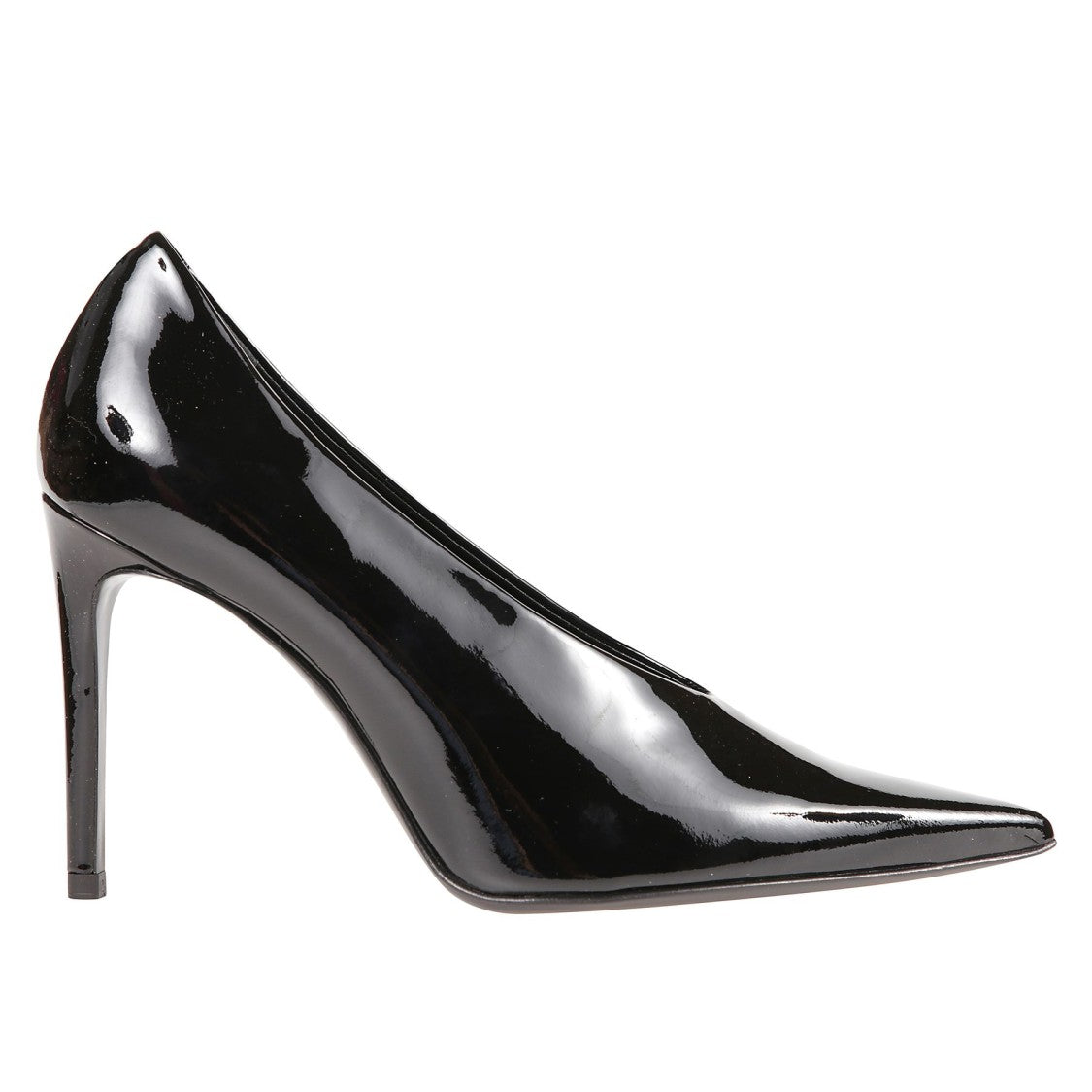 Guglielmo Rotta Glossy Patent Leather High-Heeled Pumps