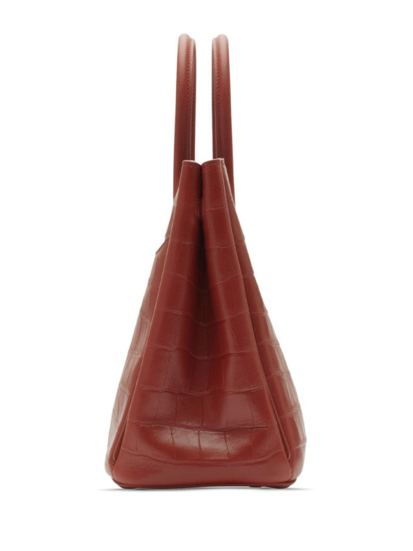 Burberry Handbag With Leather