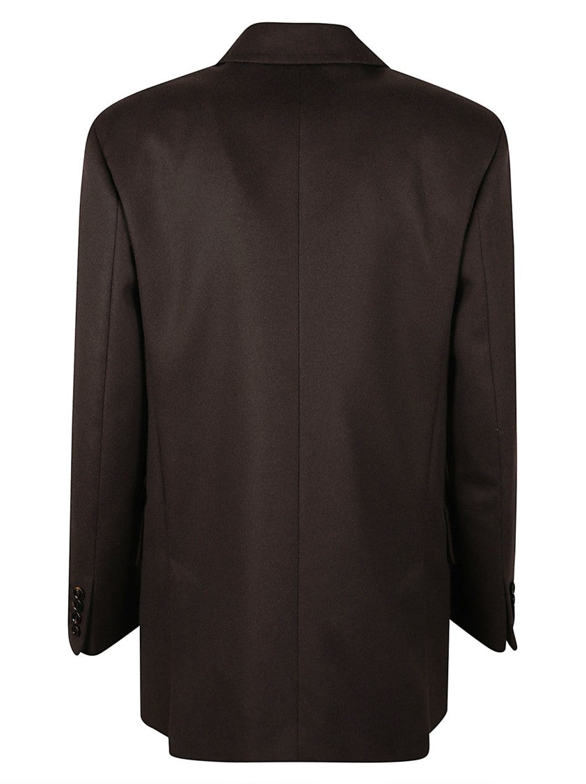 Max Mara Tailored Double-Breasted Blazer With Wide Lapels