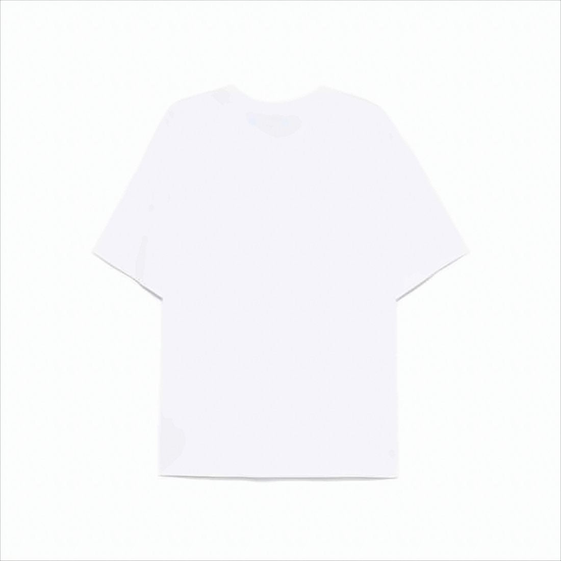 Kenzo Minimalist White T-Shirt With Bold Black Logo