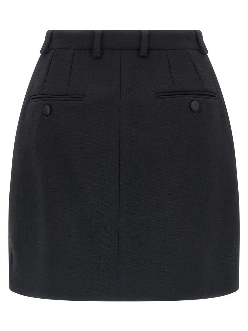 Dolce & Gabbana Wool Crêpe Skirt