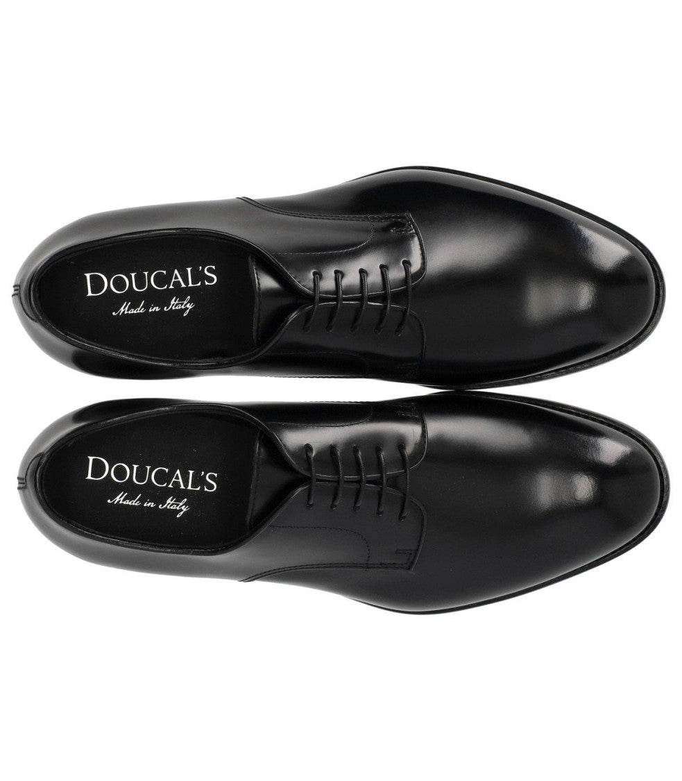 Doucal's Derby Horse Black Lace Up