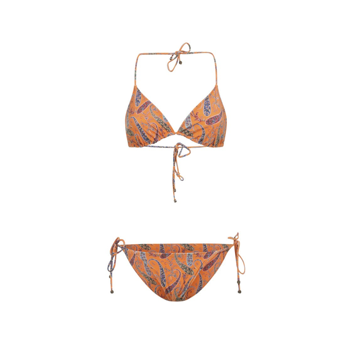 Etro Paisley Print Two-Piece Bikini Set