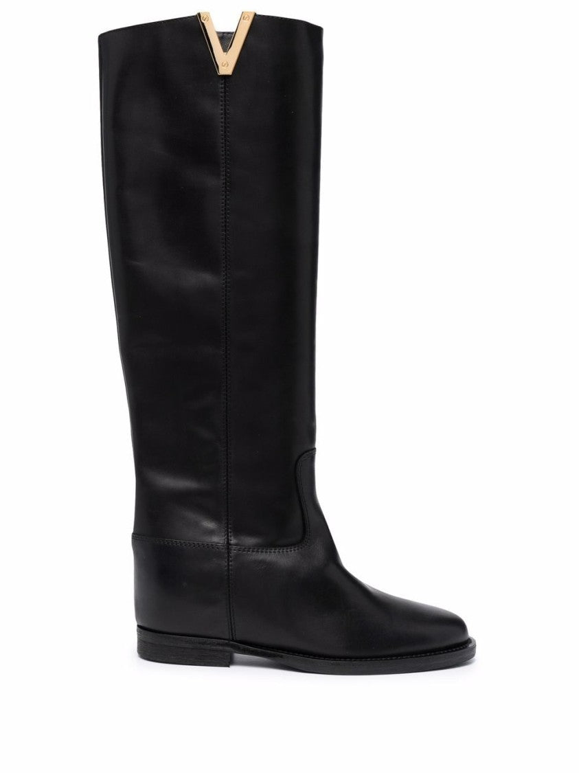 Via Roma 15 2568 Tall Black Boots
