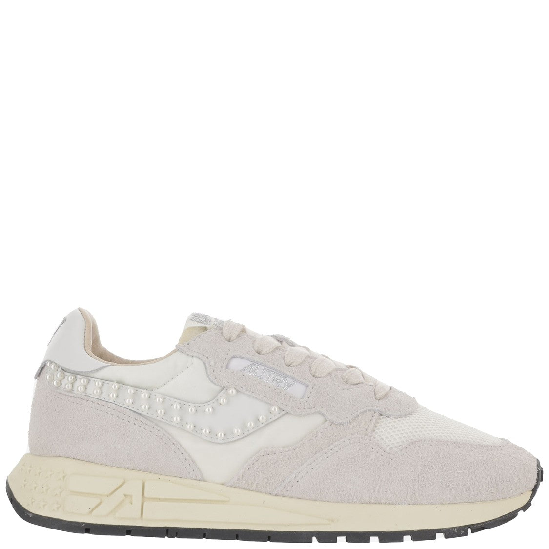 Autry Reelwind Low Nylon And Suede Sneakers