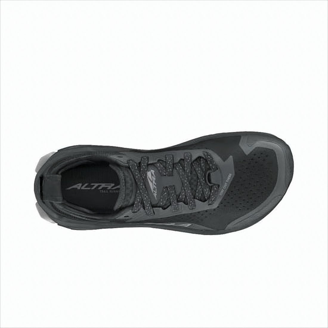 Altra All-Black Mesh Sneakers With Vibram Sole