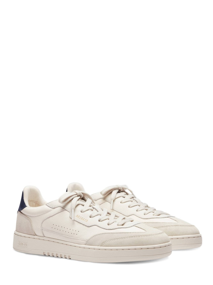 Axel Arigato Dice T-Toe Leather And Suede Sneakers With Contrasting Heel Tab