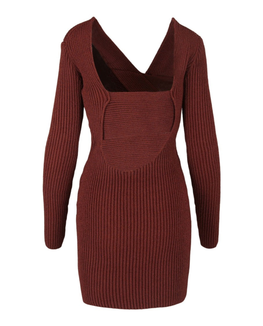 Bottega Veneta V-Neck Twist Knit Sweater With Asymmetrical Neckline