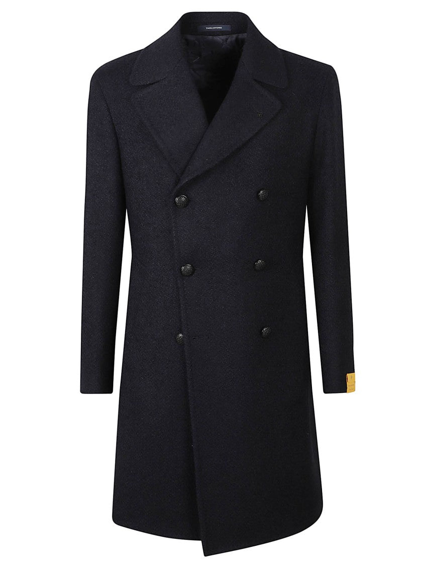 Tagliatore Double-Breasted Wide Lapel Coat