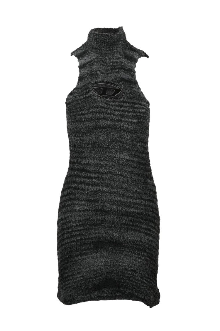 Diesel Sponge Midi Dress - Grey