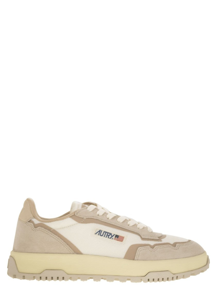 Autry Wildpace - Fabric And Suede Trainers