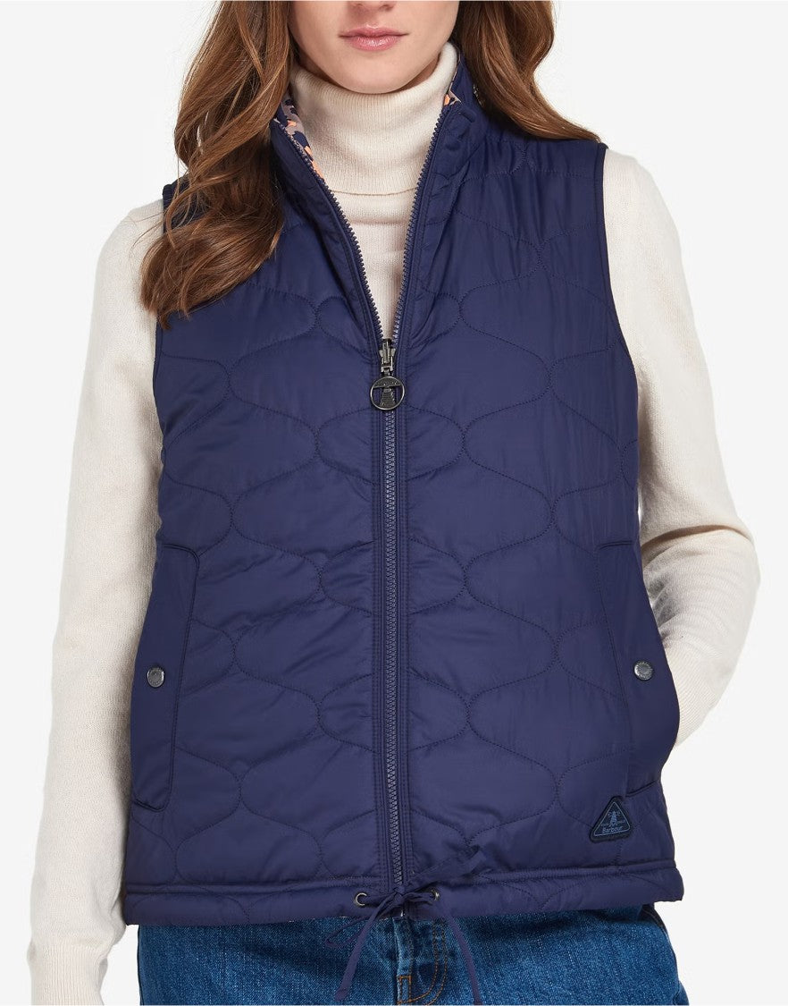 Barbour Apia Reversible Quilted Gilet Vest