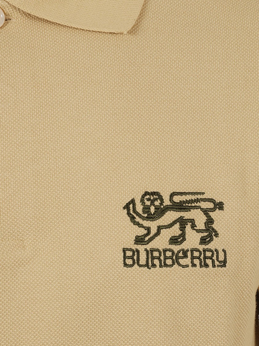 Burberry Classic Polo Shirt With Structured Collar