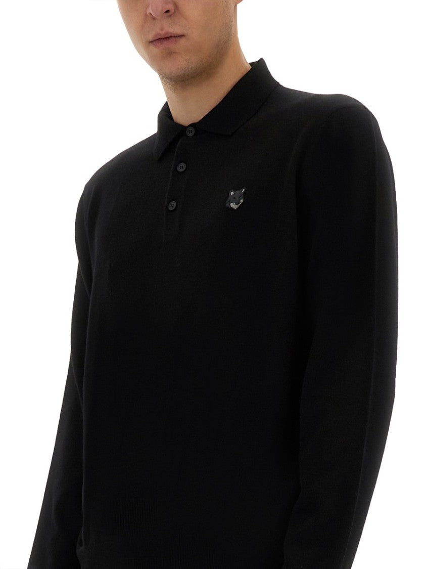 Maison Kitsuné "Fox Head" Polo Shirt