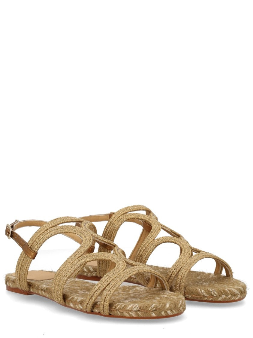 Castaner Pitra Cotton Woven Flat Sandals