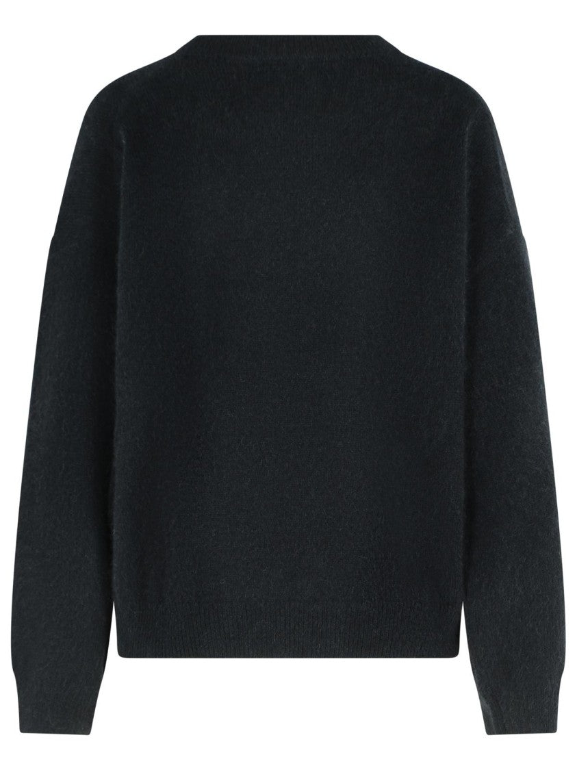 Loulou Studio Black Wool Blend Sweater
