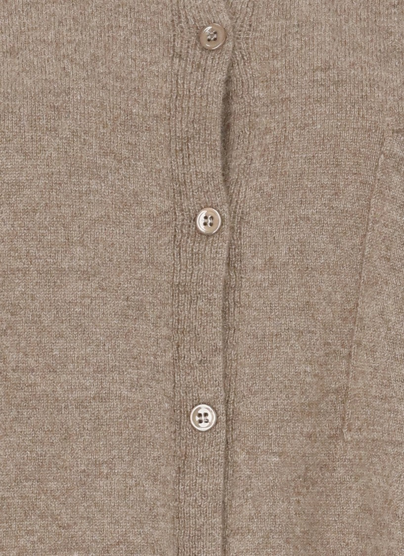 Vanisé Brown Cachemire Cardigan