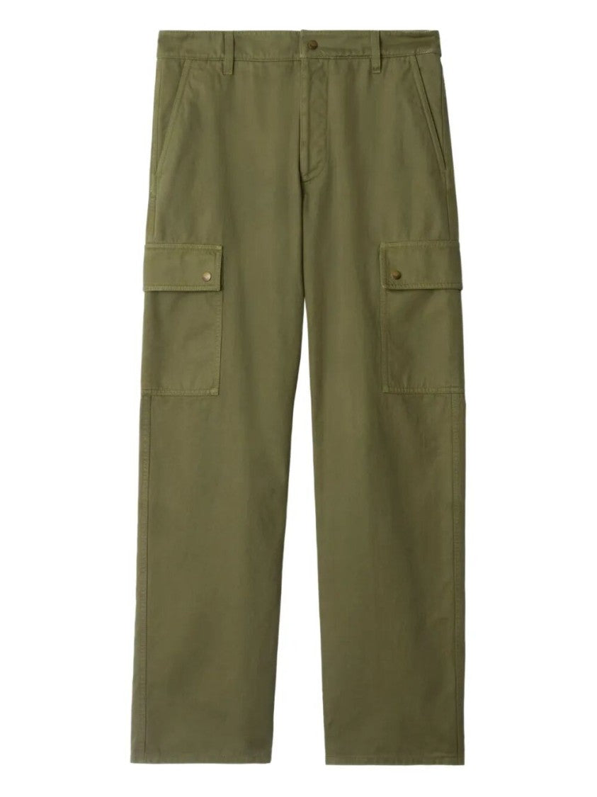 Burberry Relaxed-Fit Cargo Pants With Multi-Pocket Design