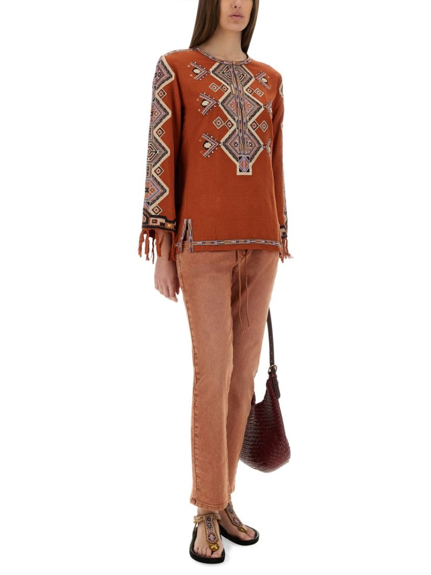 Isabel Marant "Zelda" Silk Top