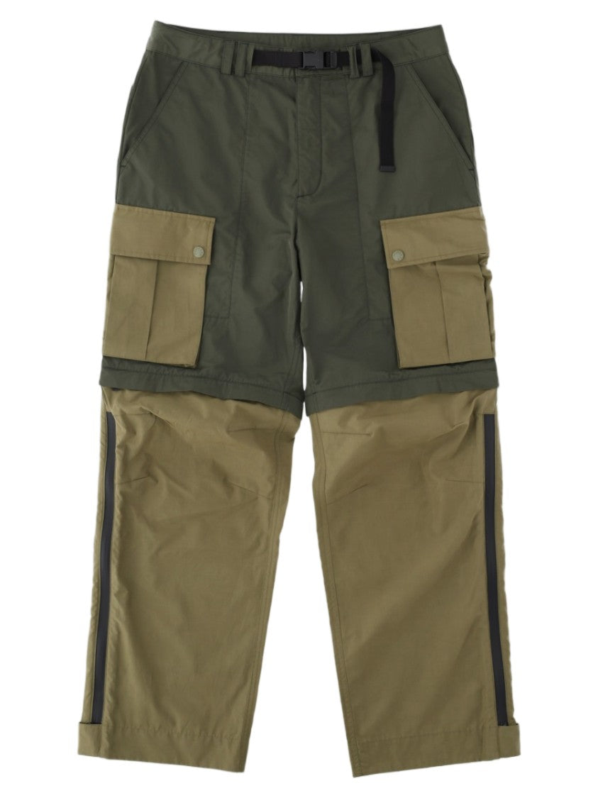 Moncler Genius Two-Tone Striped Nylon Cargo Pants