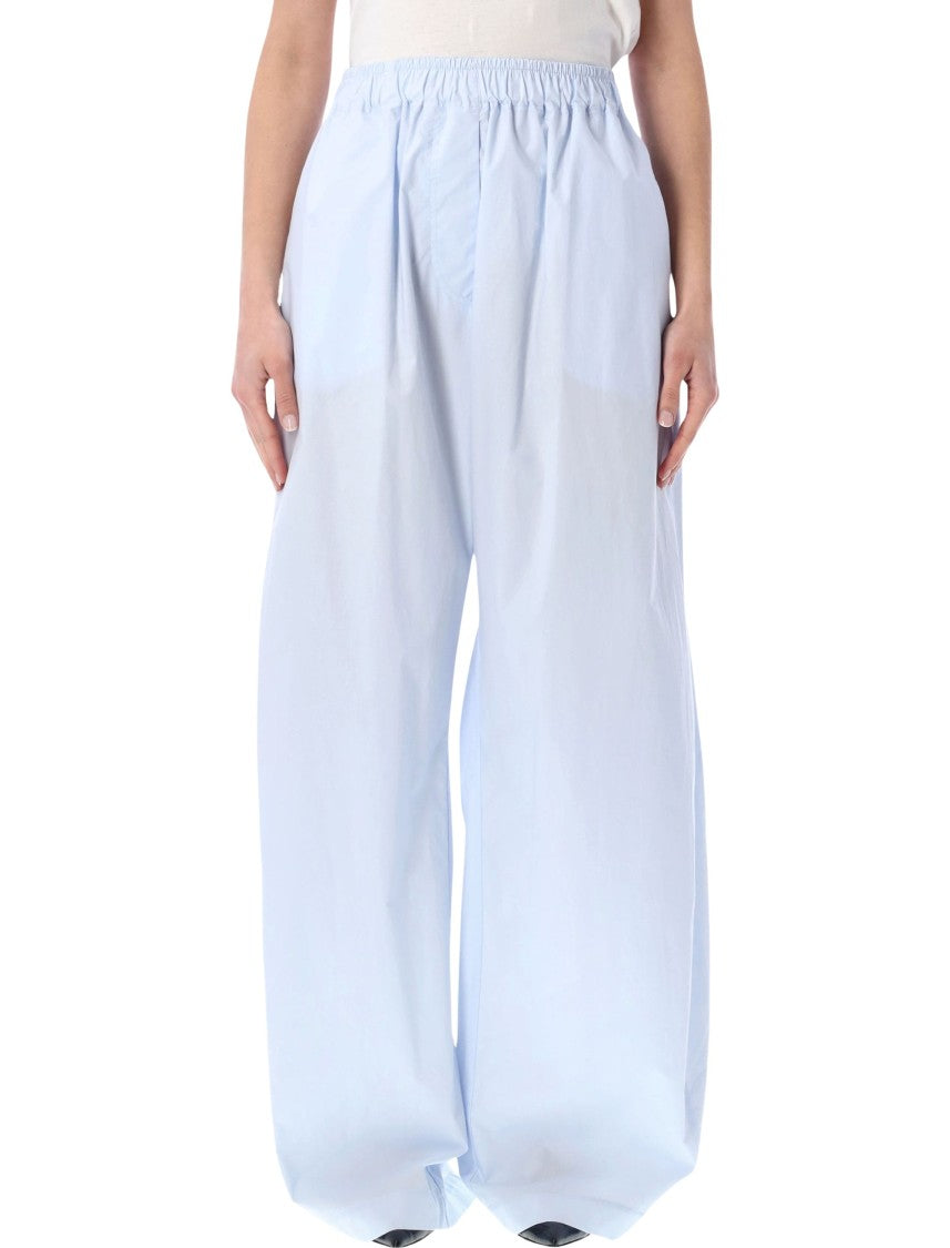 The Latest Dora Wide Leg Fluid Elastic Trousers