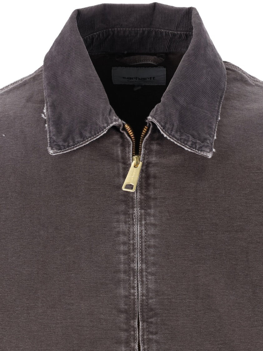 Carhartt Wip Brown Og Arcan Organic Cotton Jacket