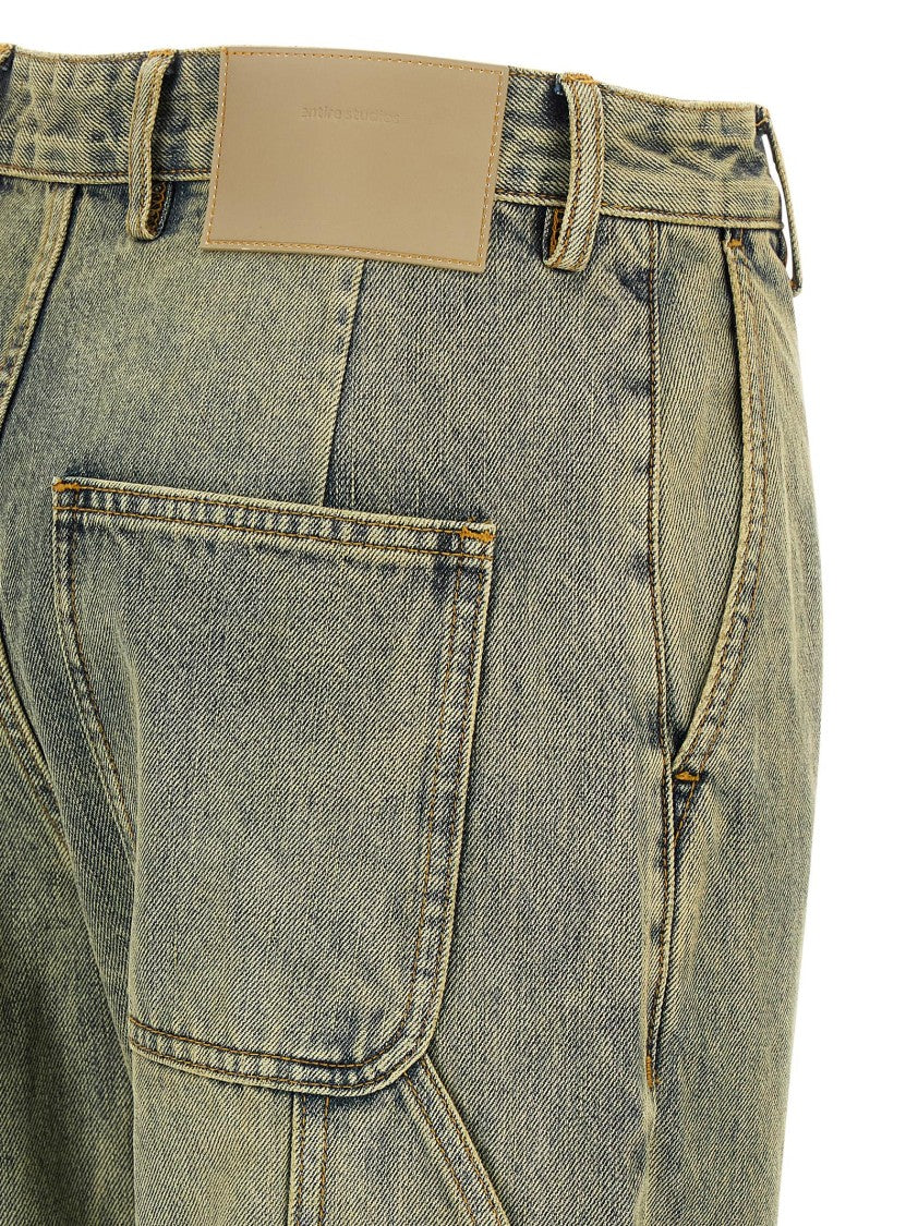 Entire Studios Cuff Surface Wave' Jeans