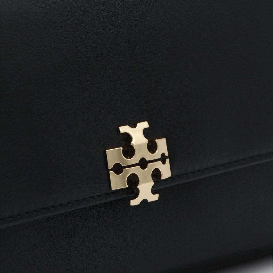 Tory Burch Rectangular Handbag With Polished Gold-Tone Clasp