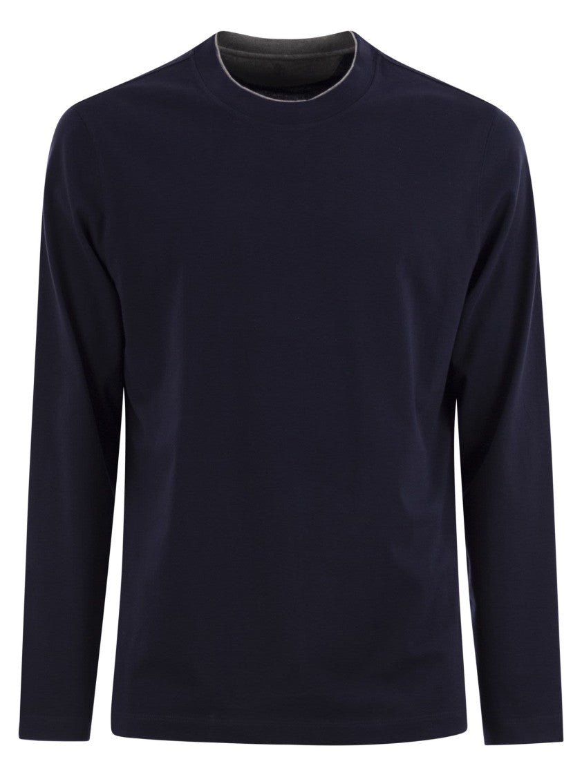 Brunello Cucinelli Crew-Neck Cotton Jersey T-Shirt