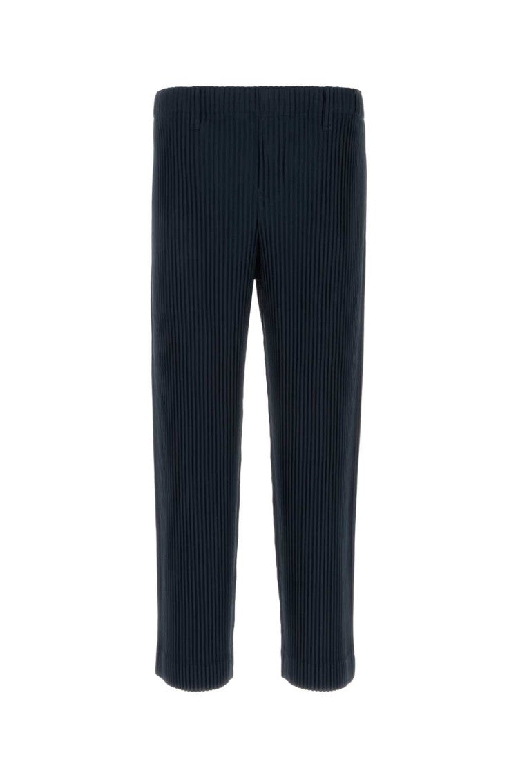 Homme Plissé Issey Miyake Midnight Blue Polyester Pant